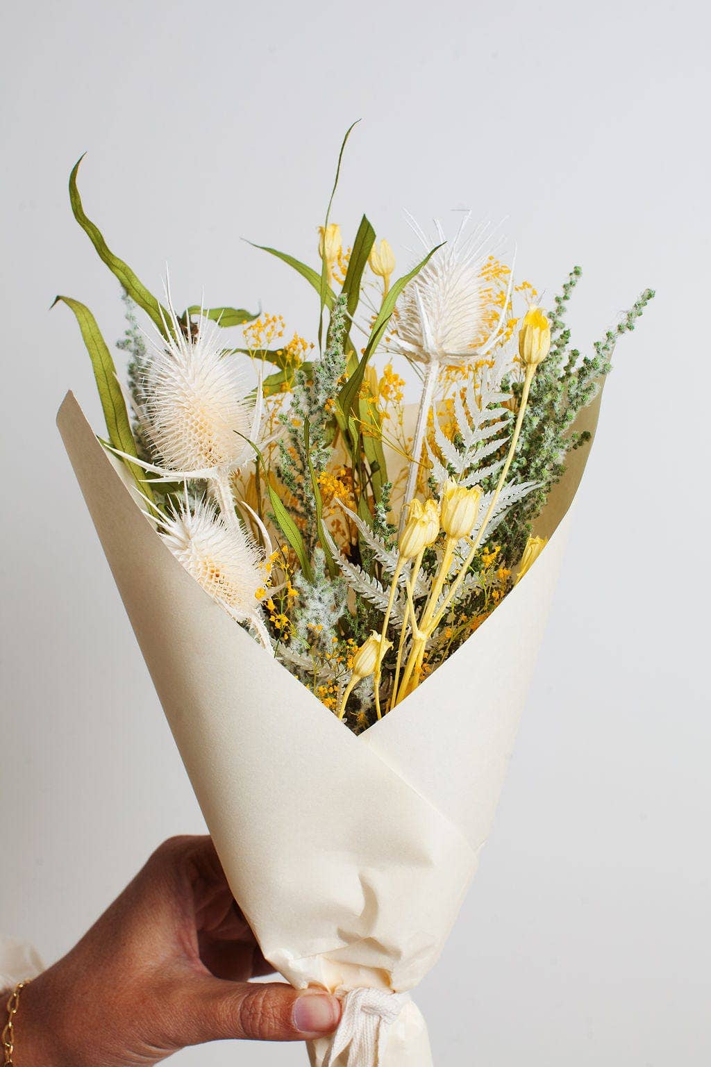 Yellow & Green Mini Bouquet