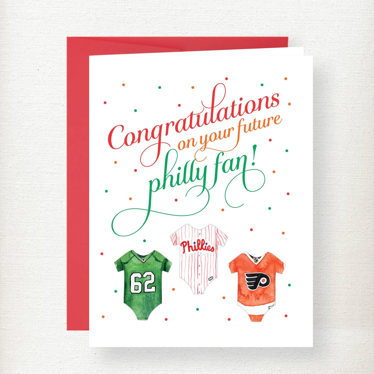 Philadelphia Future Philly Fan Greeting Card