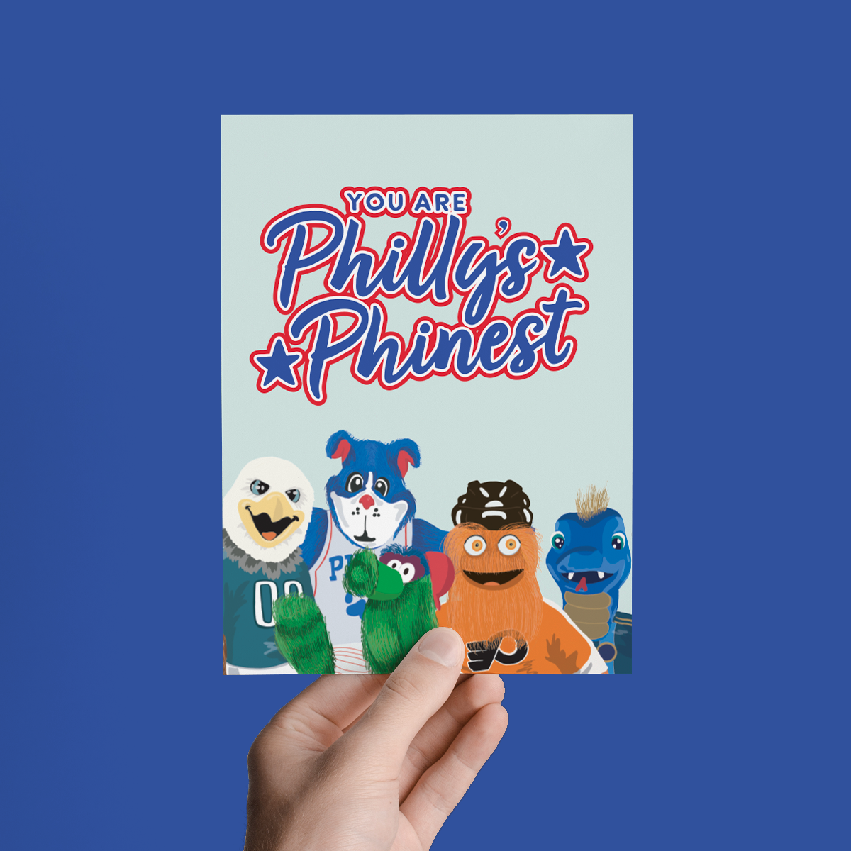 You Are Philly's Phinest Love Valentine's Day Greeting Card