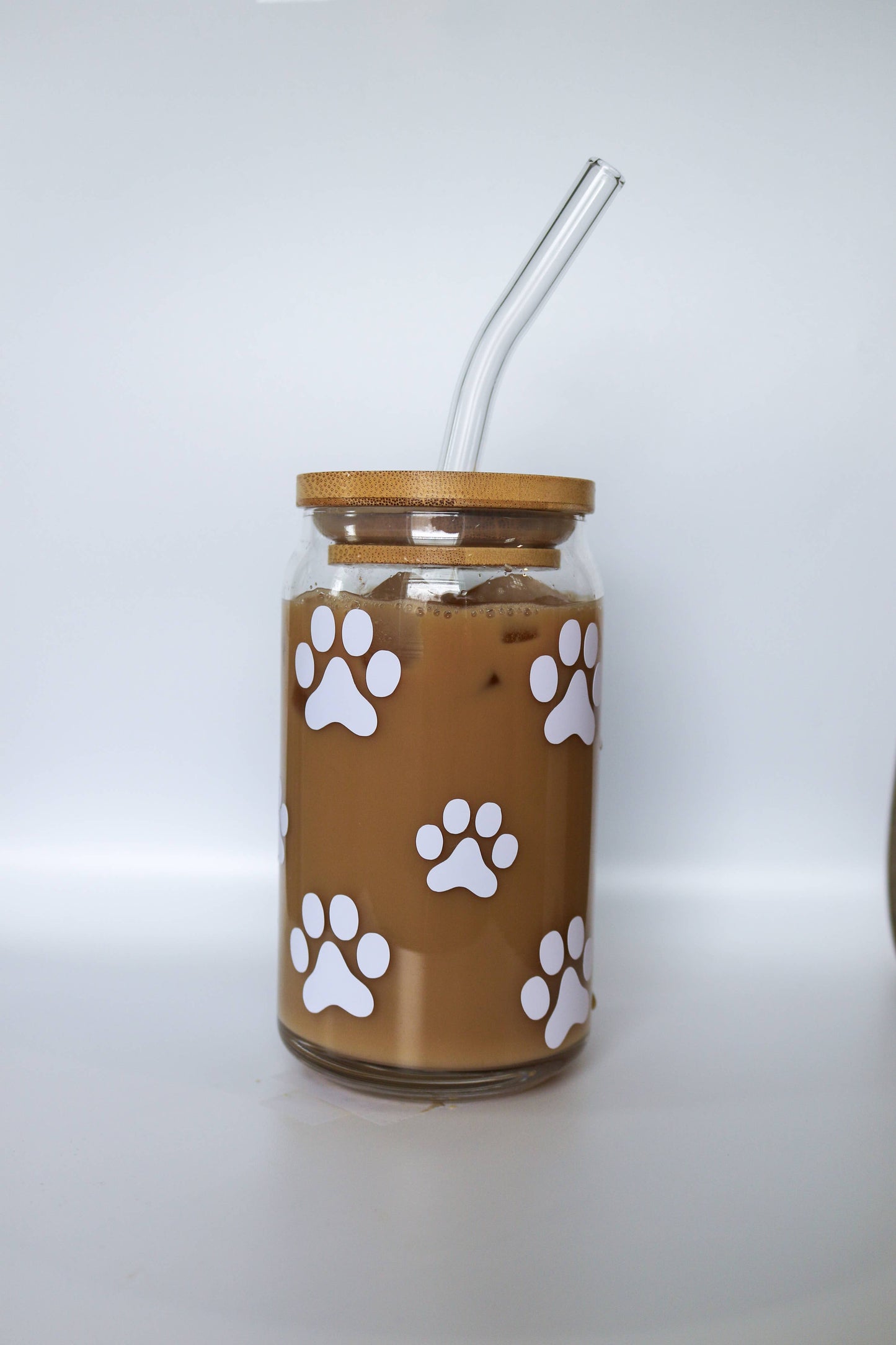 Paw Print Glass