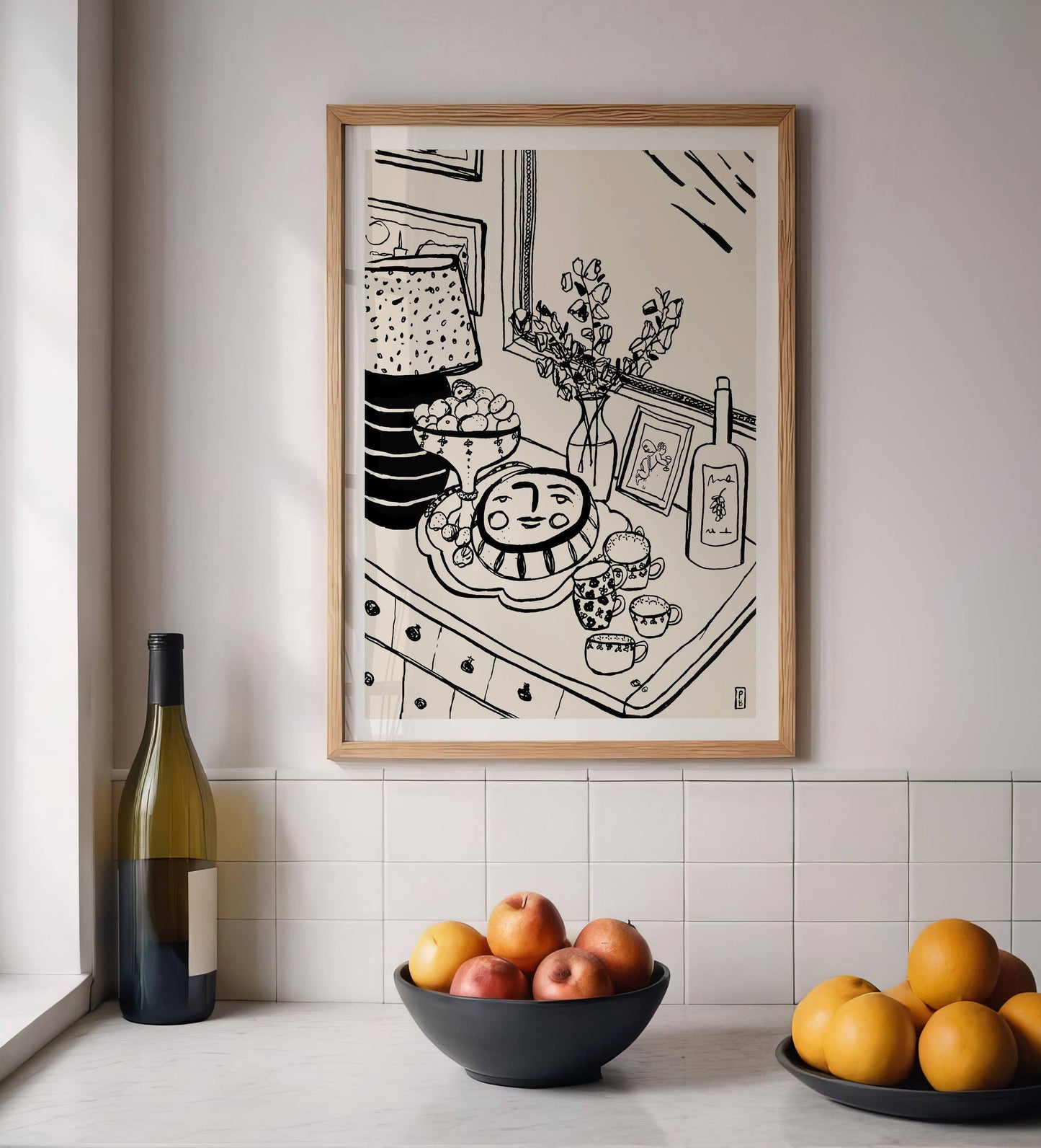 "Let's Eat!" Giclée Fine Art Print