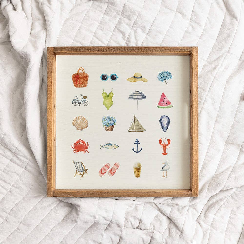 Favorite Summer Things Serving Tray | Jersey Shore