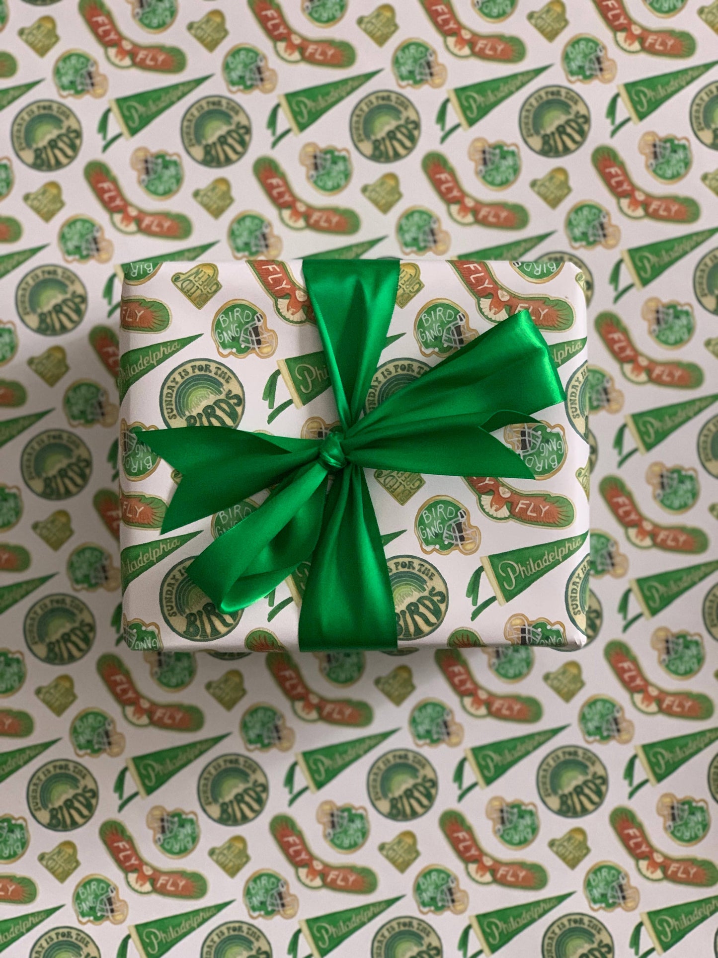 Philly Football Fan Wrapping Paper