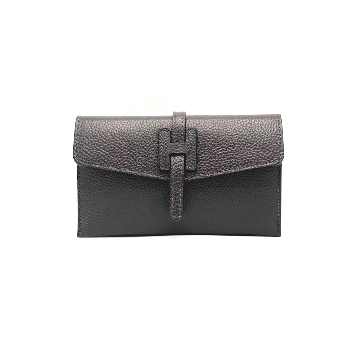 Genuine leather mini clutch bag (Made in Italy)