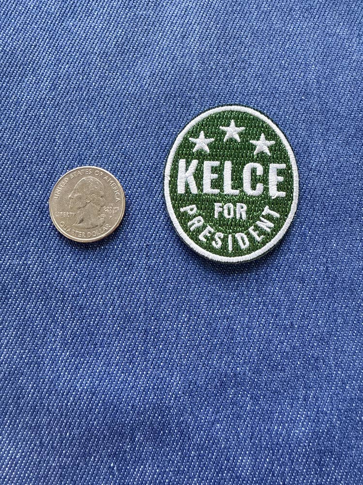 Kelce For President Philadelphia Football Patch - Med