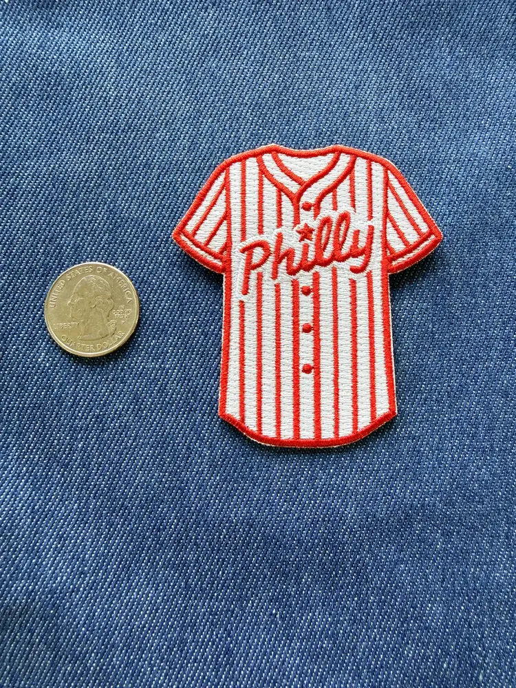 Philly Baseball Jersey Patch - Lrg