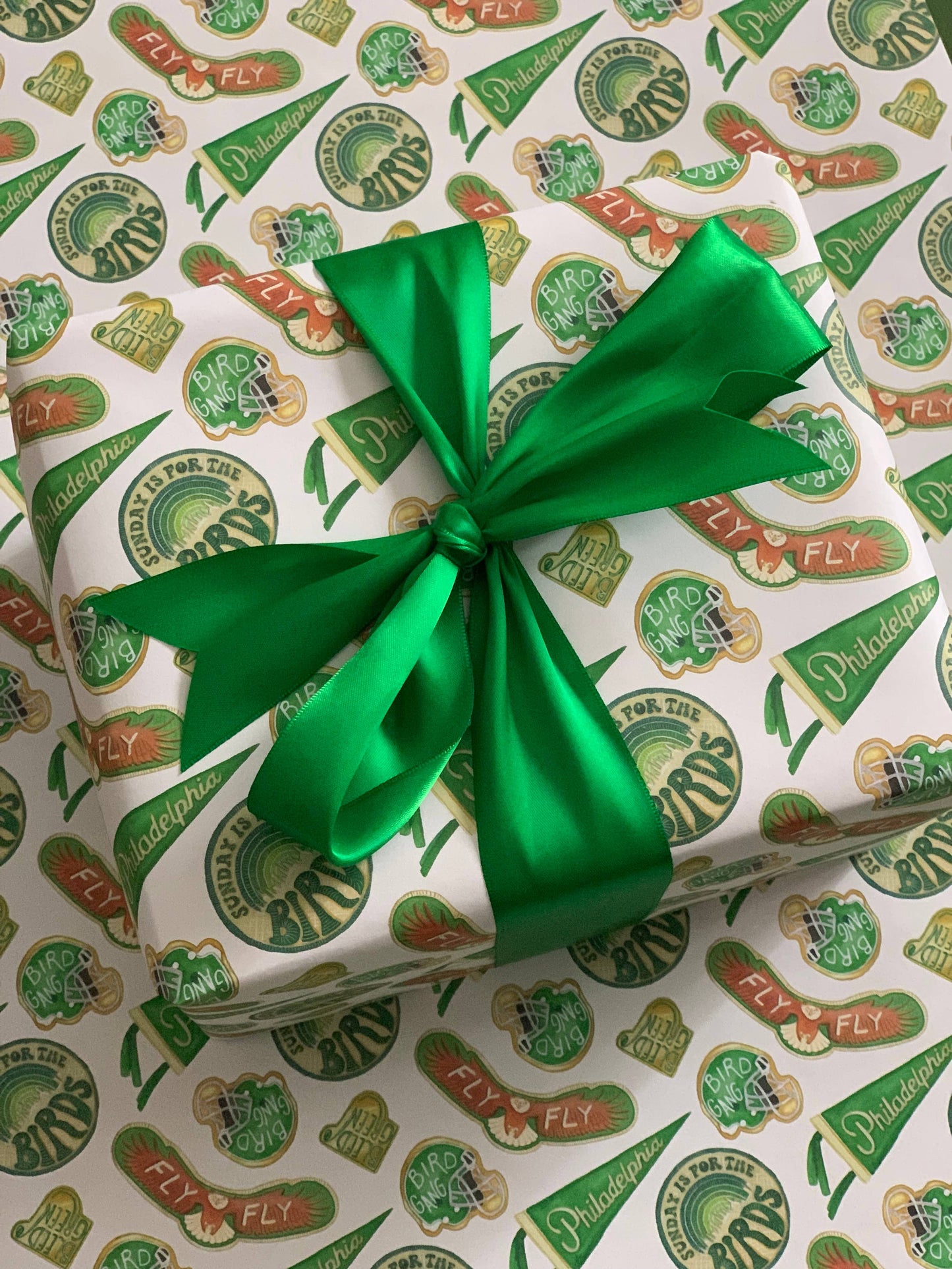 Philly Football Fan Wrapping Paper