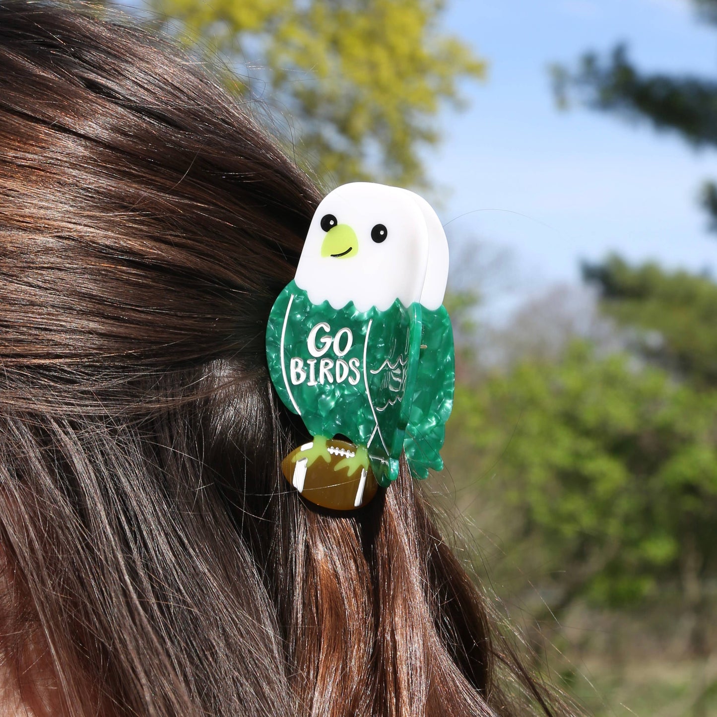 Go Birds Eagle Clip