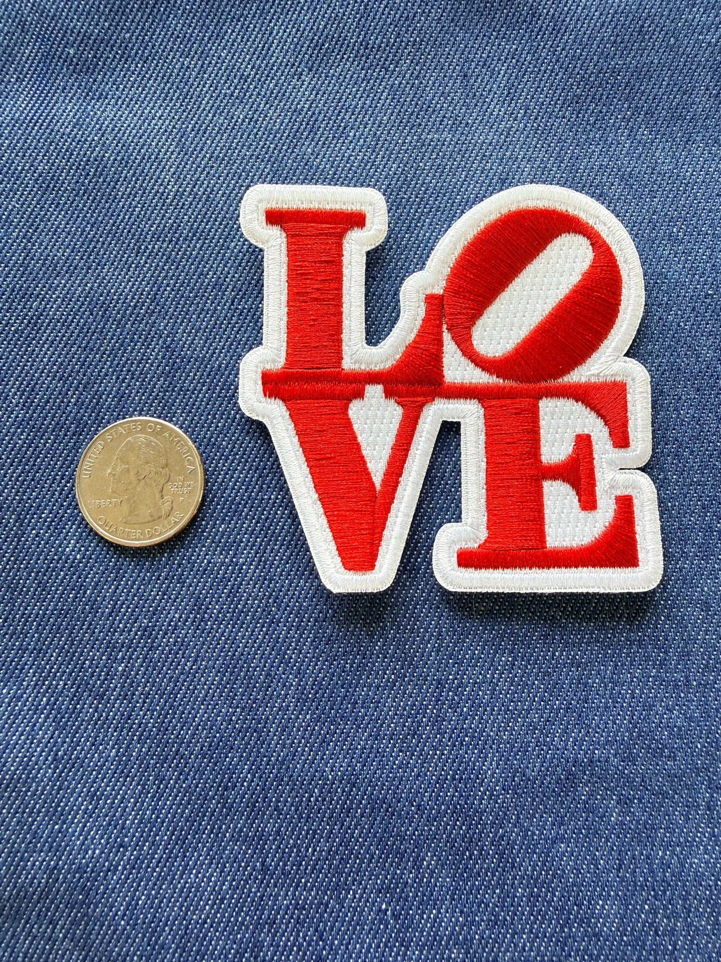 Love Patch - Red - Lrg