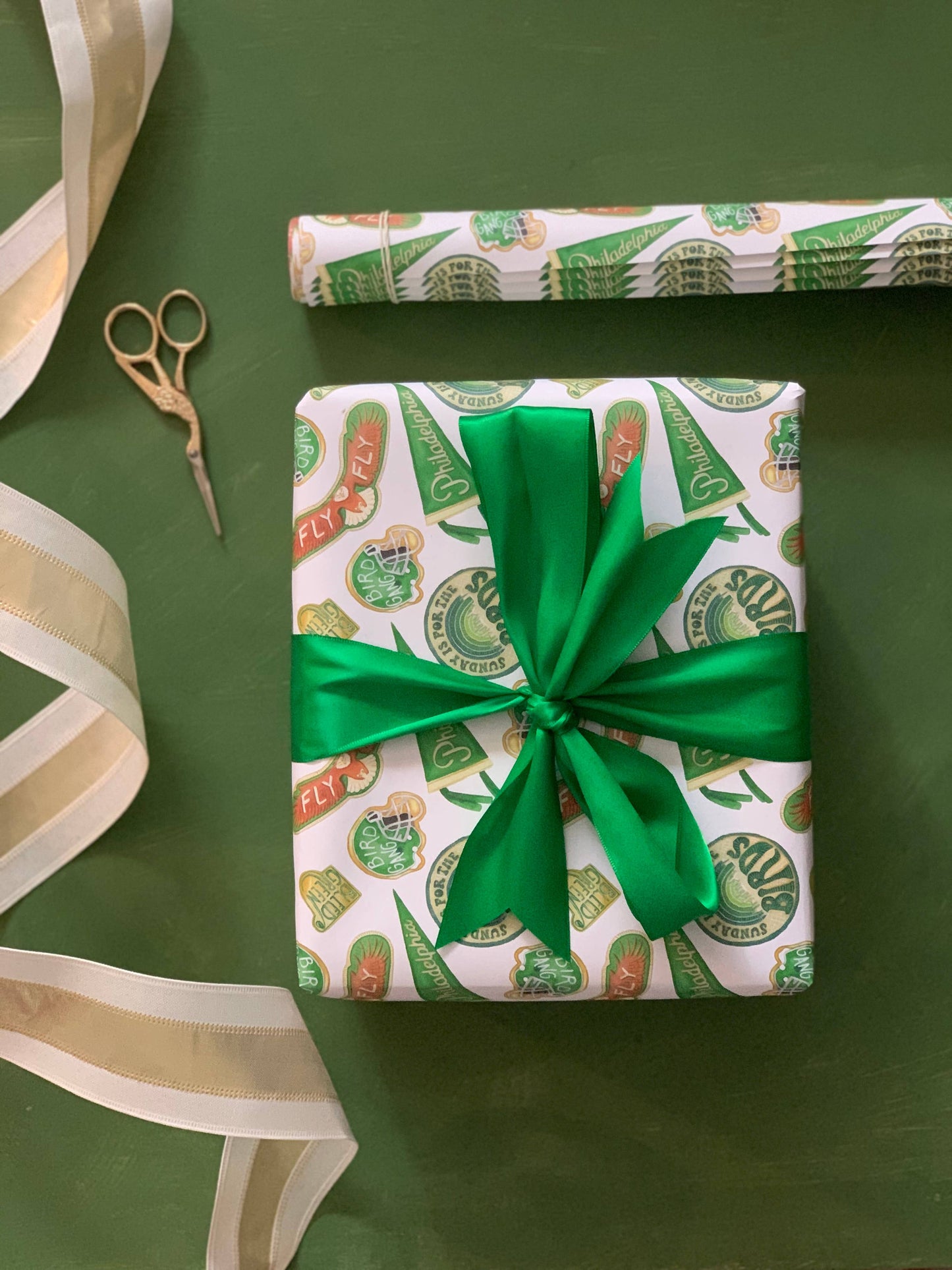 Philly Football Fan Wrapping Paper