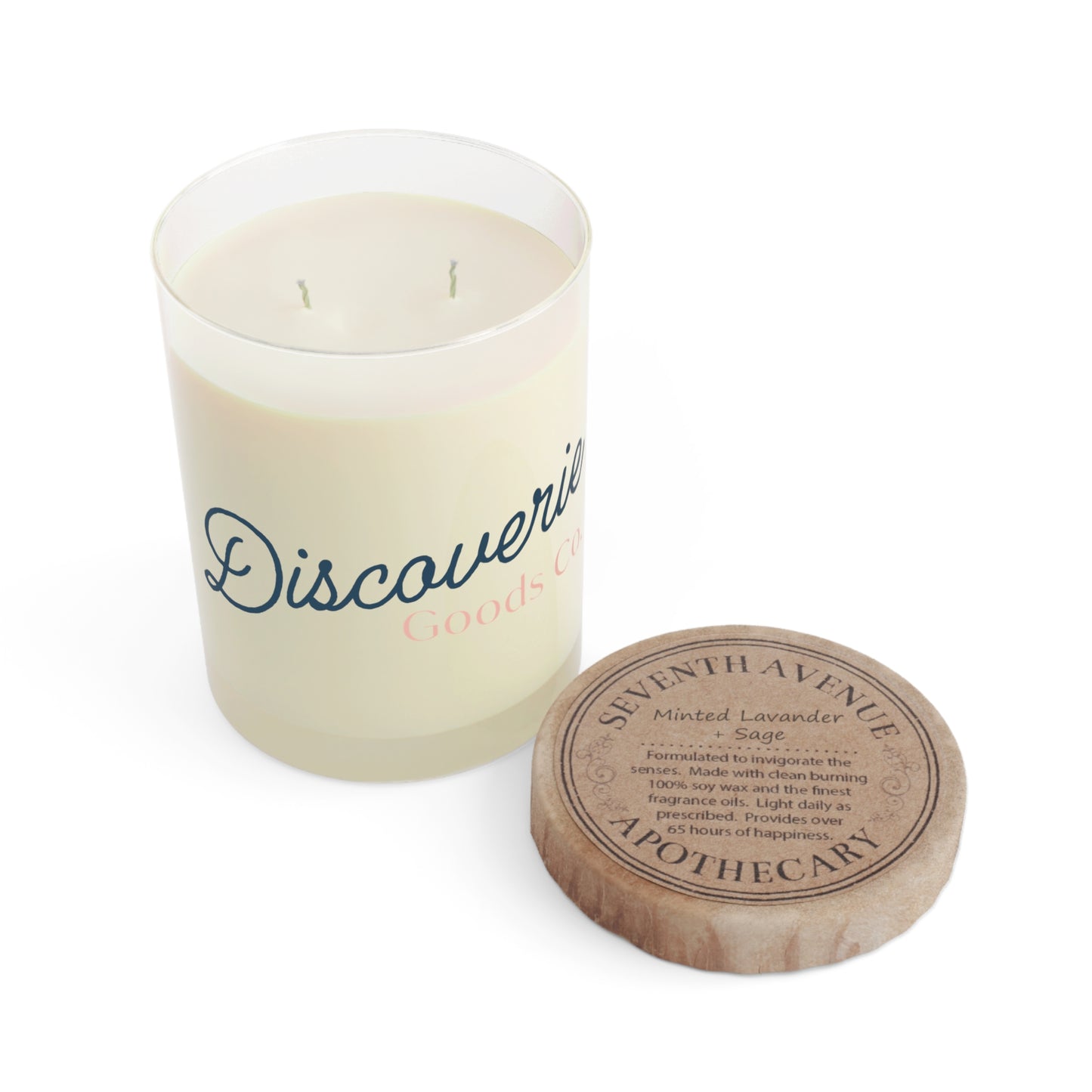 Discoverie Goods Co. | 11oz Full Glass Candle