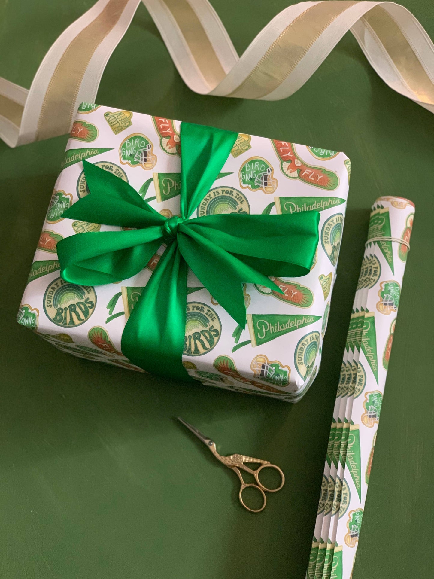 Philly Football Fan Wrapping Paper