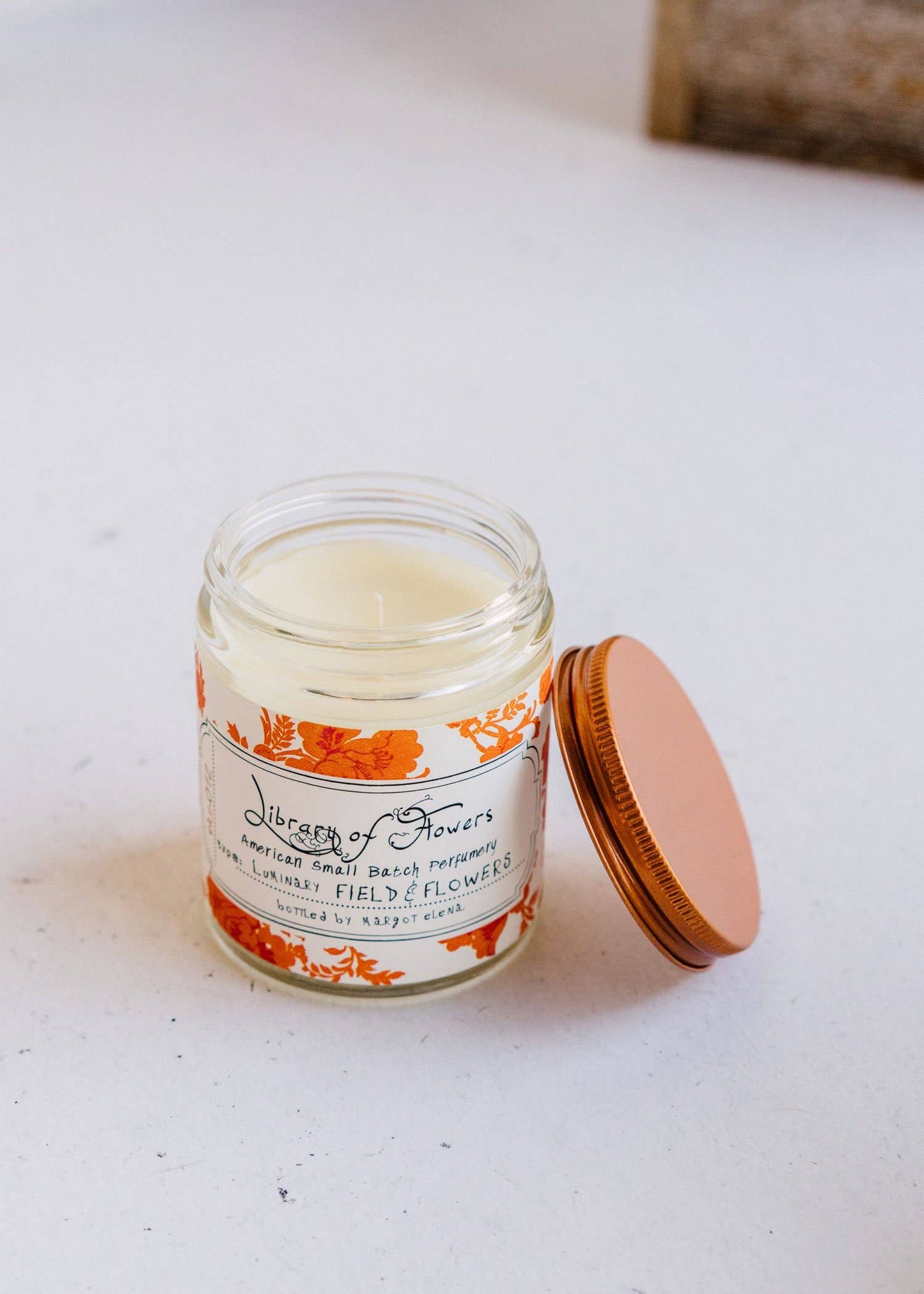 Field and Flowers Soy Wax Luminary Jar Candle