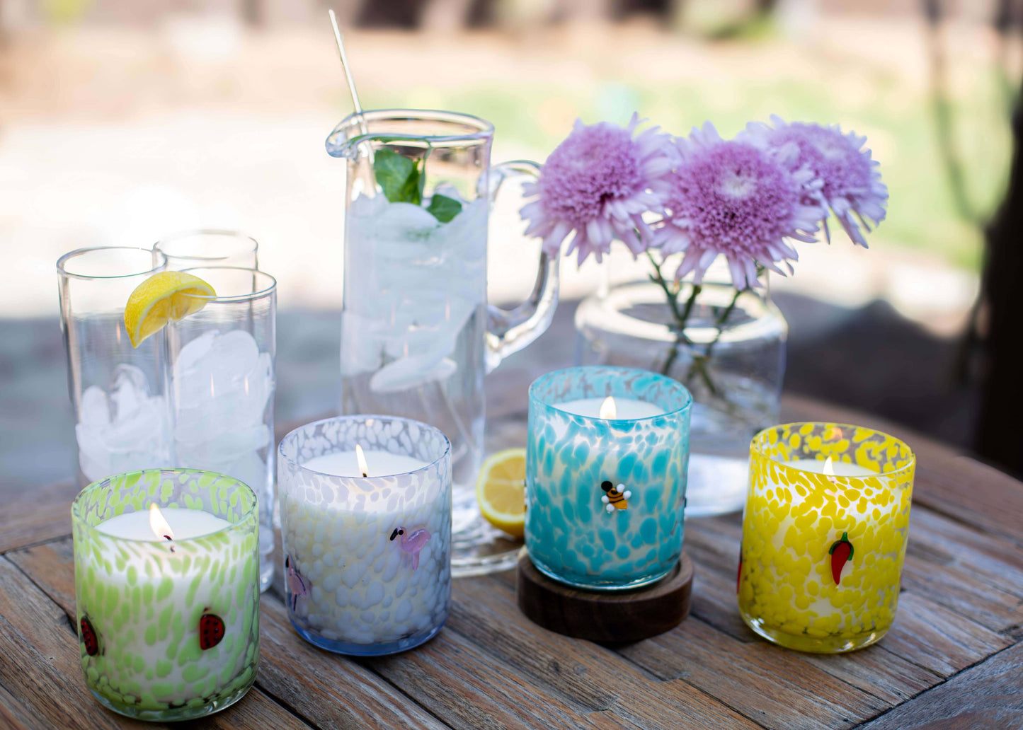 Golden Paloma 12oz Icon Confetti Candle