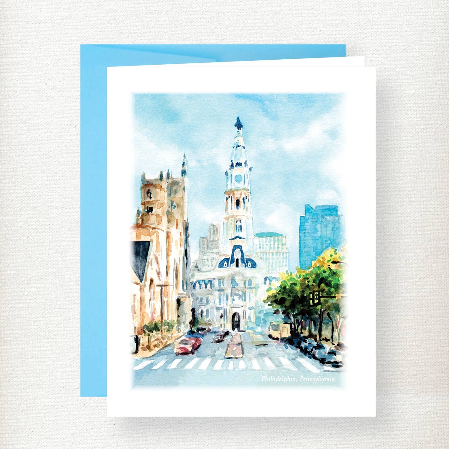 Philadelphia City Hall Greeting Card