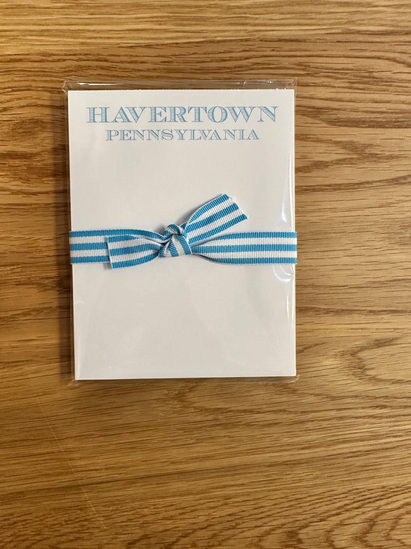 Havertown Blue Mini Notepad