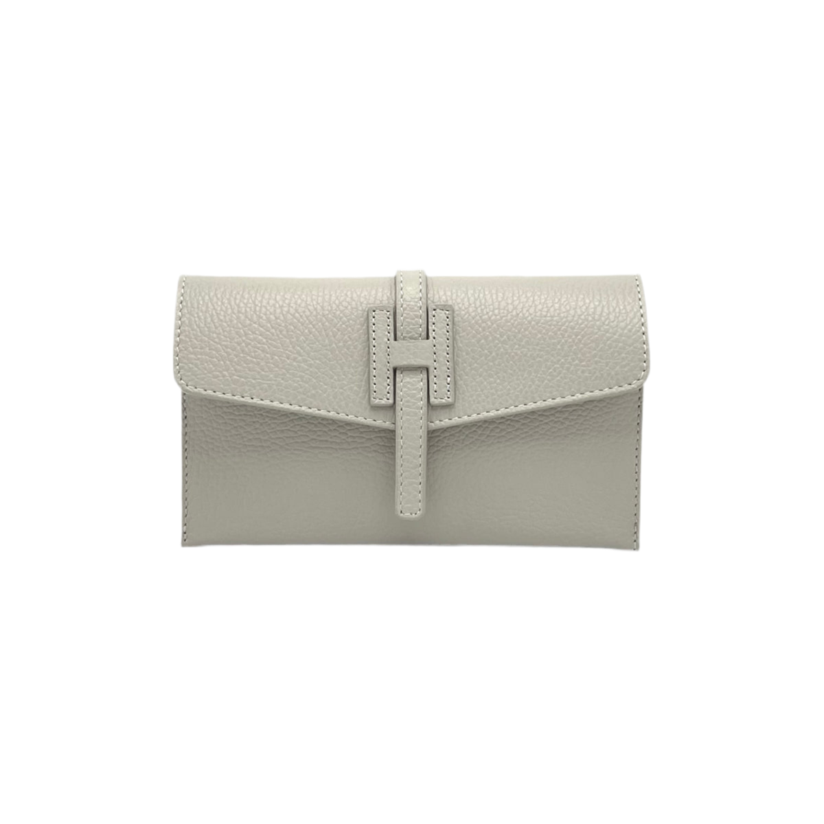Genuine leather mini clutch bag (Made in Italy)