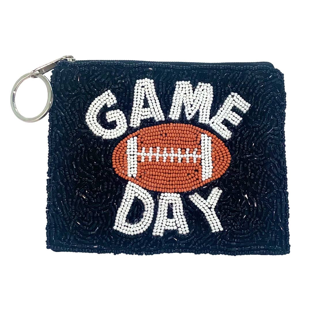 GAME DAY Beaded Pouch