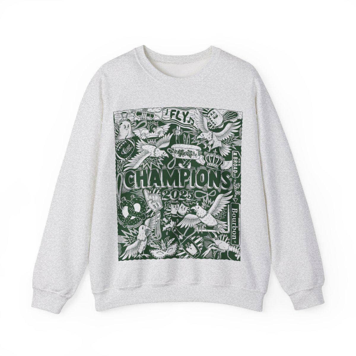 Vintage Eagle Shirt, 2025 Champions Game Day Philly Sweater