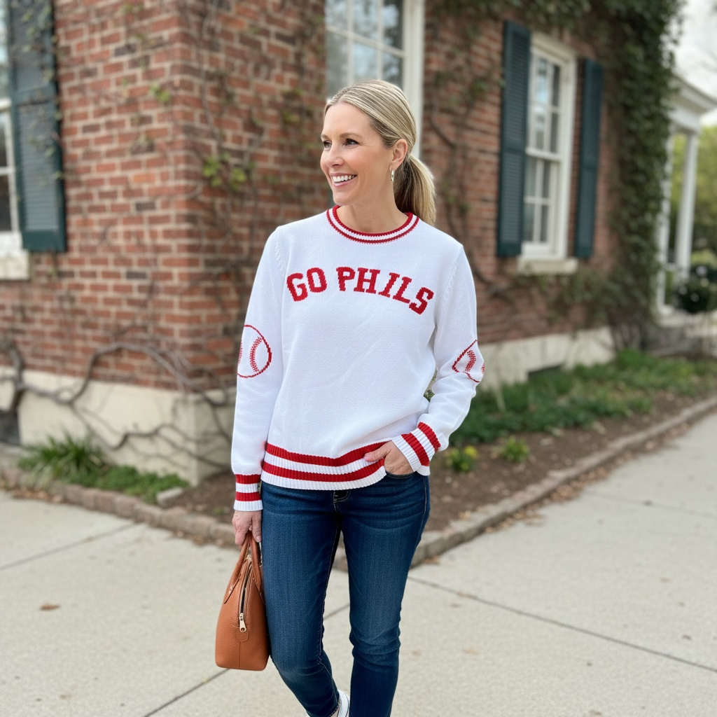 Philadelphia Phillies "Go Phils" Sweater