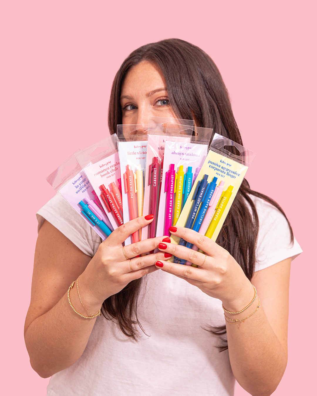 Passive Aggressive Corporate Lingo Jotter Pen Set