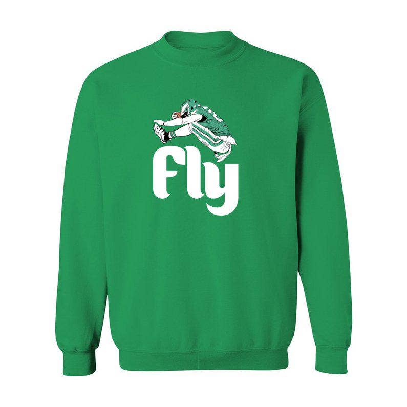 Fly Saquon Barkley Hurdle Backwards Eagles Football T-Shirt