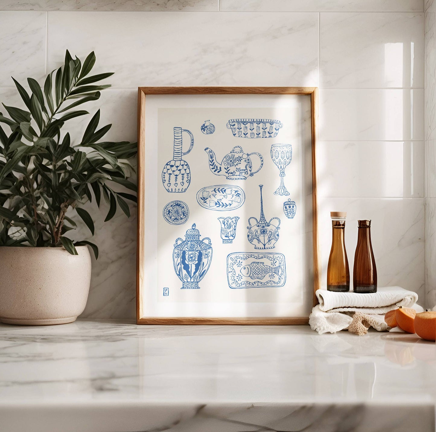 "Ceramics", Giclée Fine Art Print