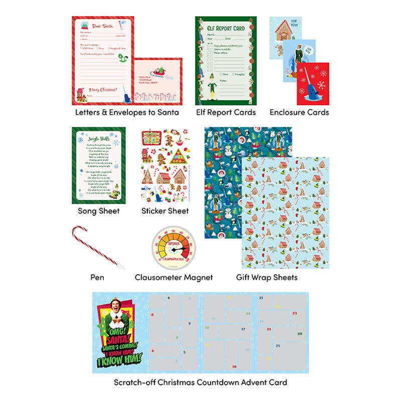 Elf: Santa's Coming! Holiday Gift Kit