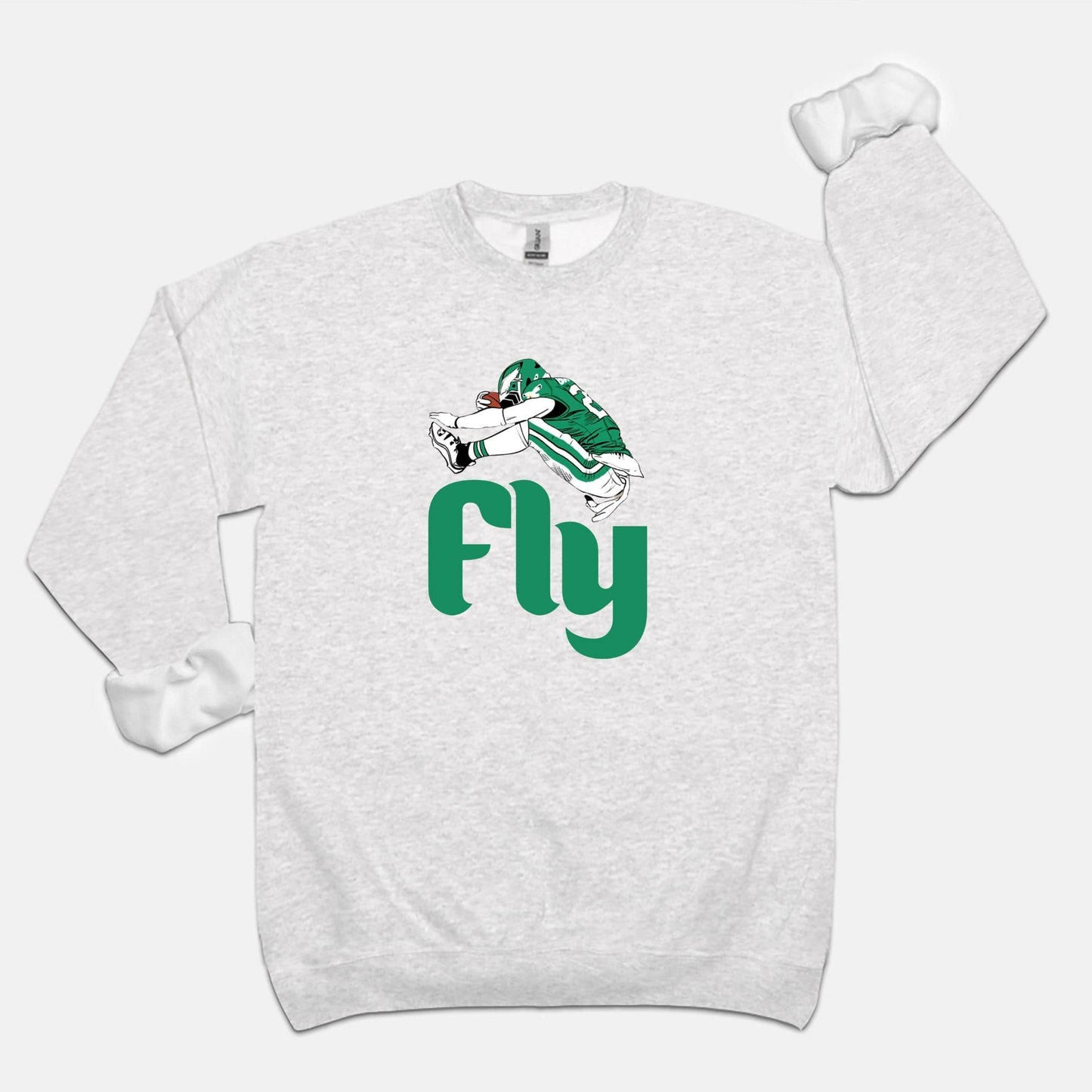 Fly Saquon Barkley Hurdle Backwards Eagles Football T-Shirt