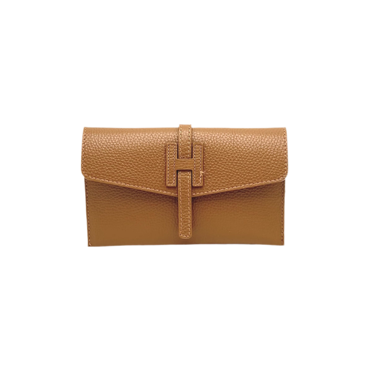 Genuine leather mini clutch bag (Made in Italy)