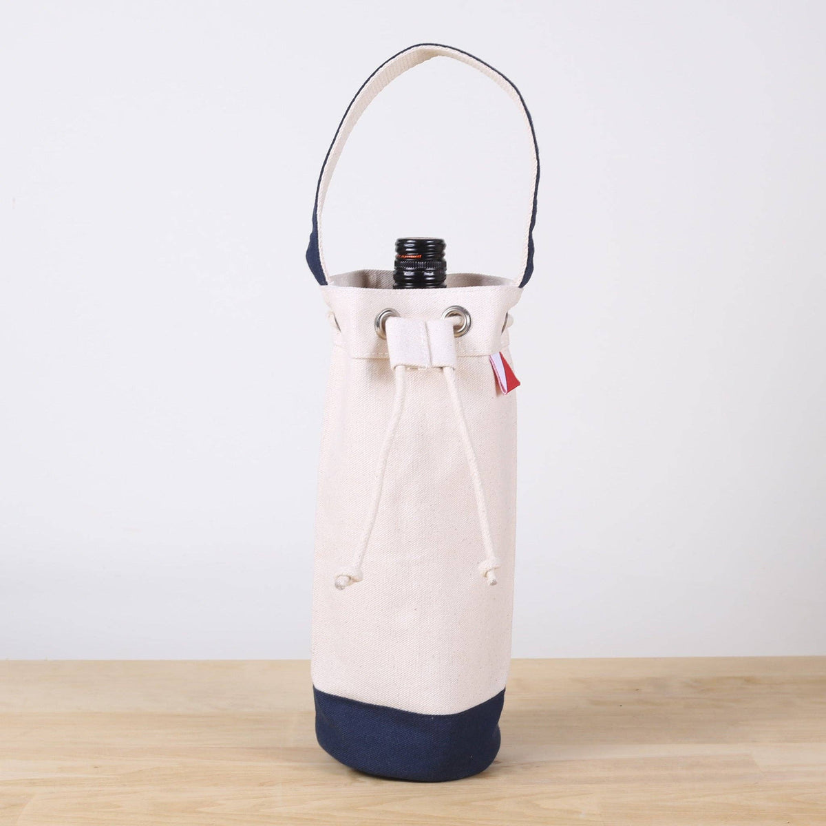 Single Bottle Wine Tote Bag