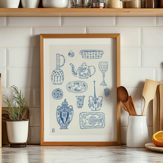 "Ceramics", Giclée Fine Art Print
