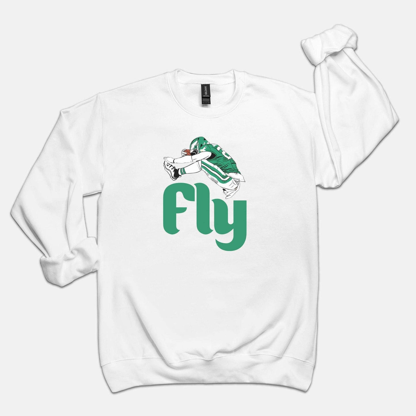 Fly Saquon Barkley Hurdle Backwards Eagles Football T-Shirt