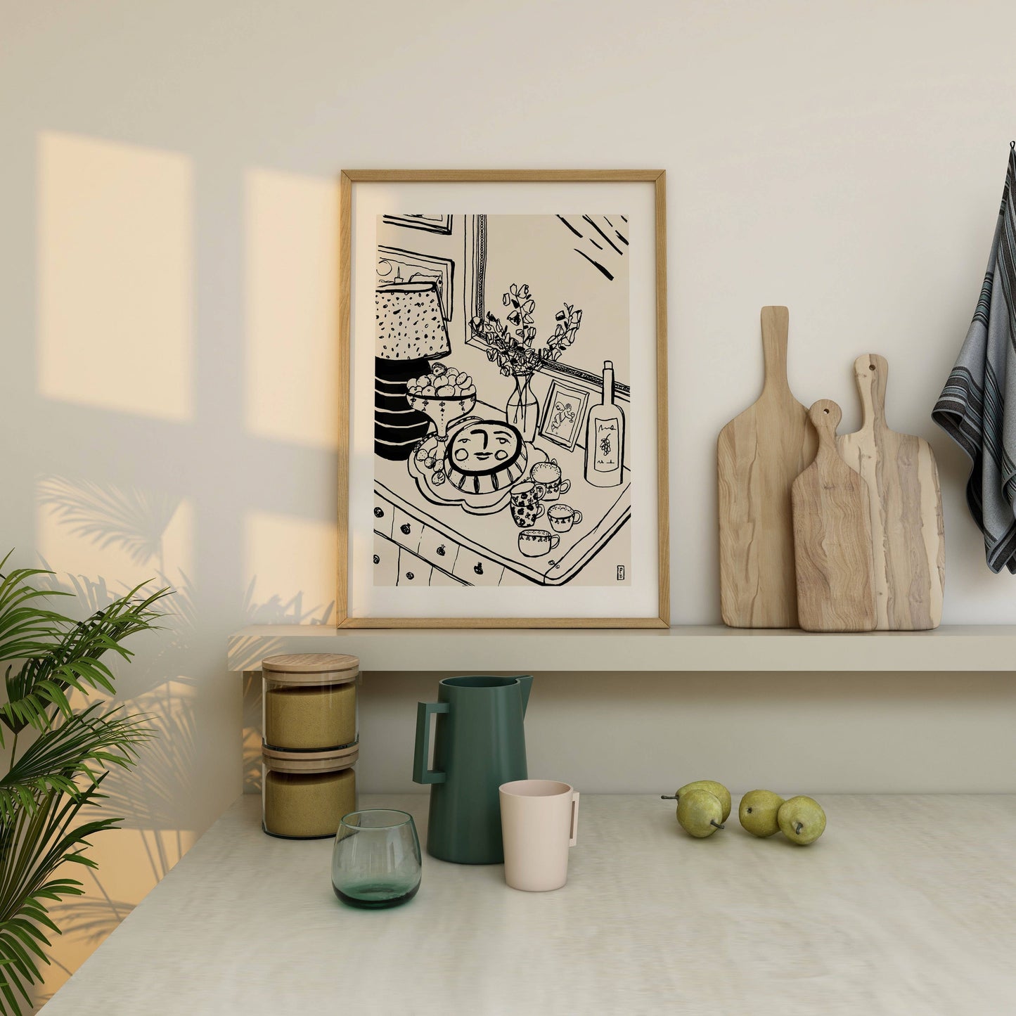 "Let's Eat!" Giclée Fine Art Print