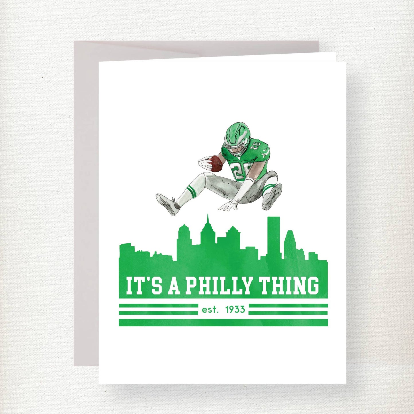 Philadelphia Eagles It’s a Philly Thing Greeting Card