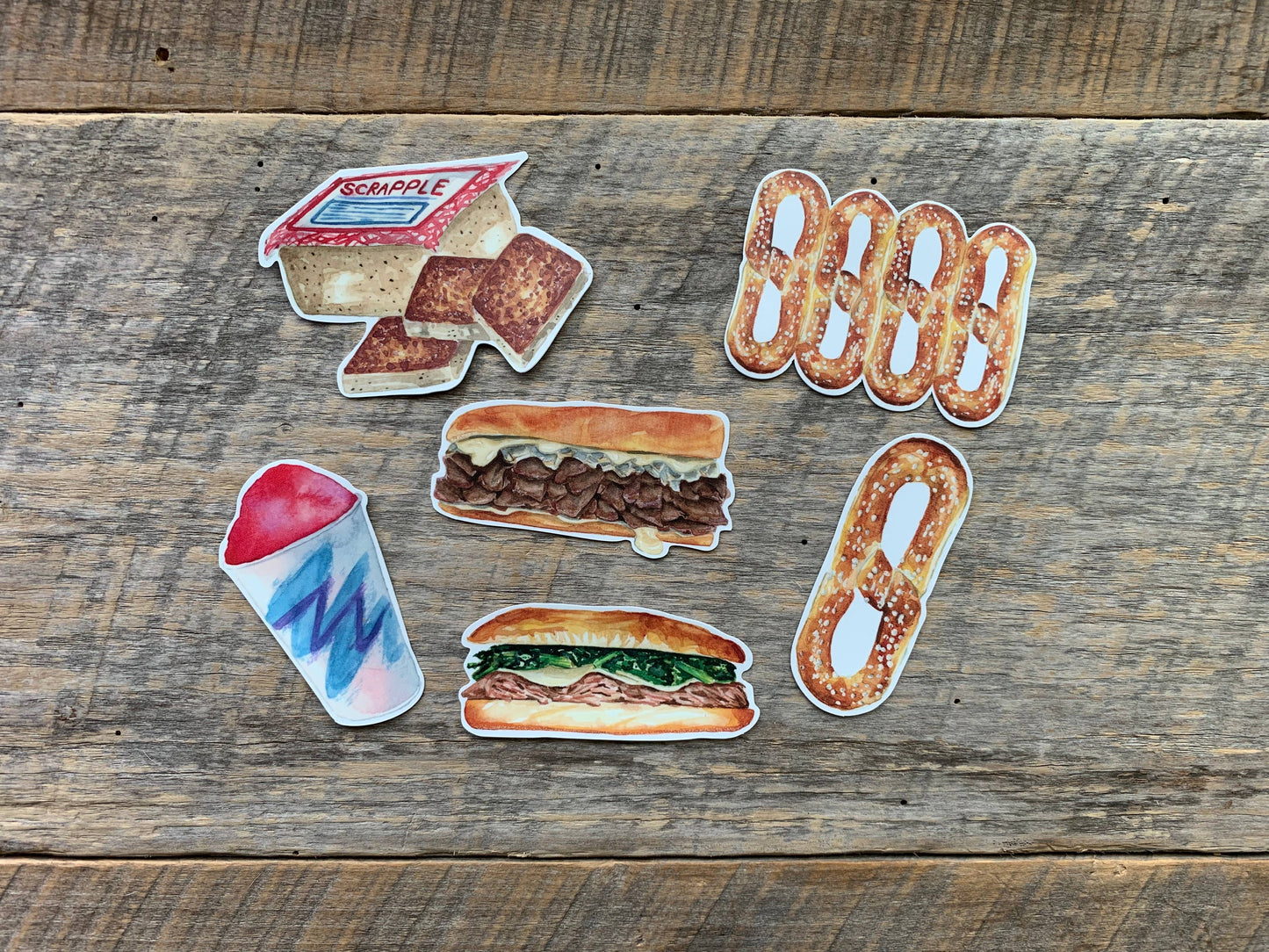 Philadelphia Cheese Steak Vinyl Sticker