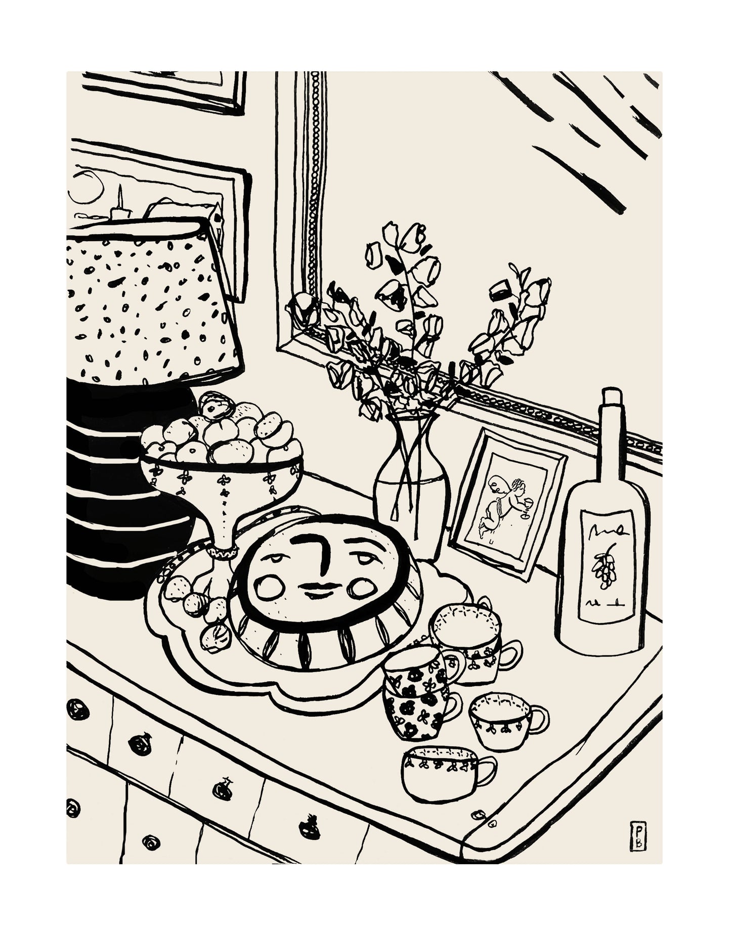 "Let's Eat!" Giclée Fine Art Print