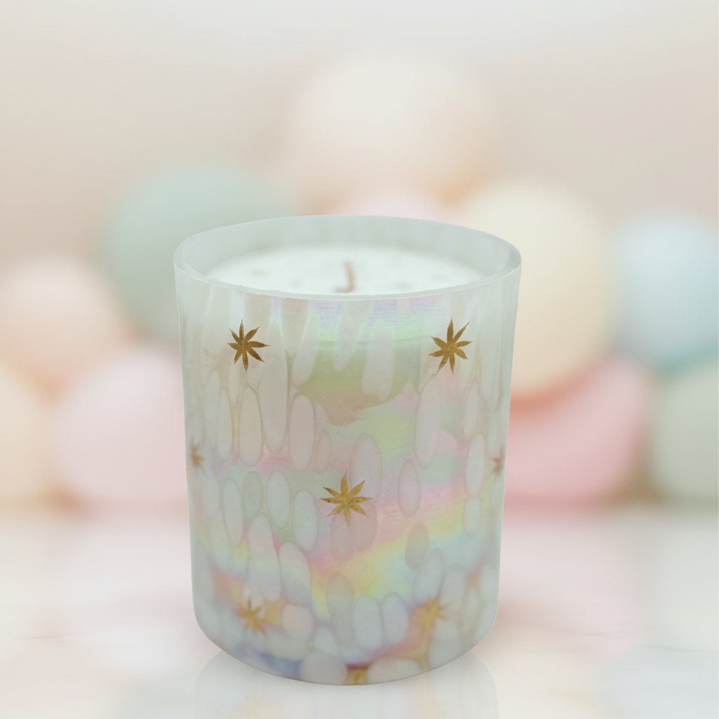 Iridescent Stars Candle 14oz