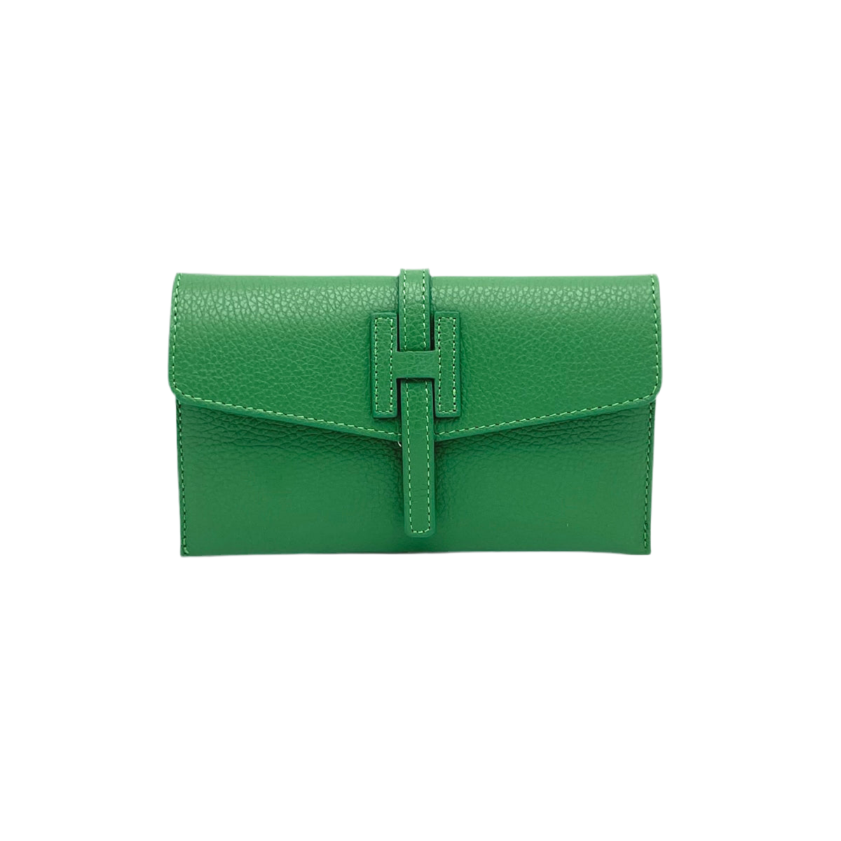 Genuine leather mini clutch bag (Made in Italy)
