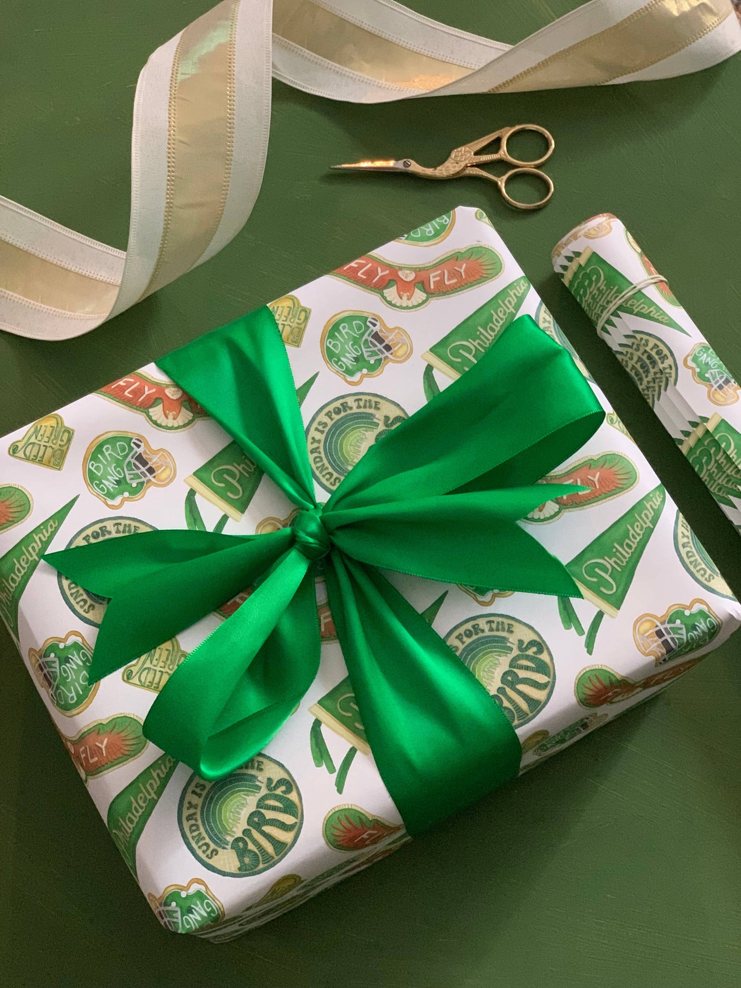 Philly Football Fan Wrapping Paper