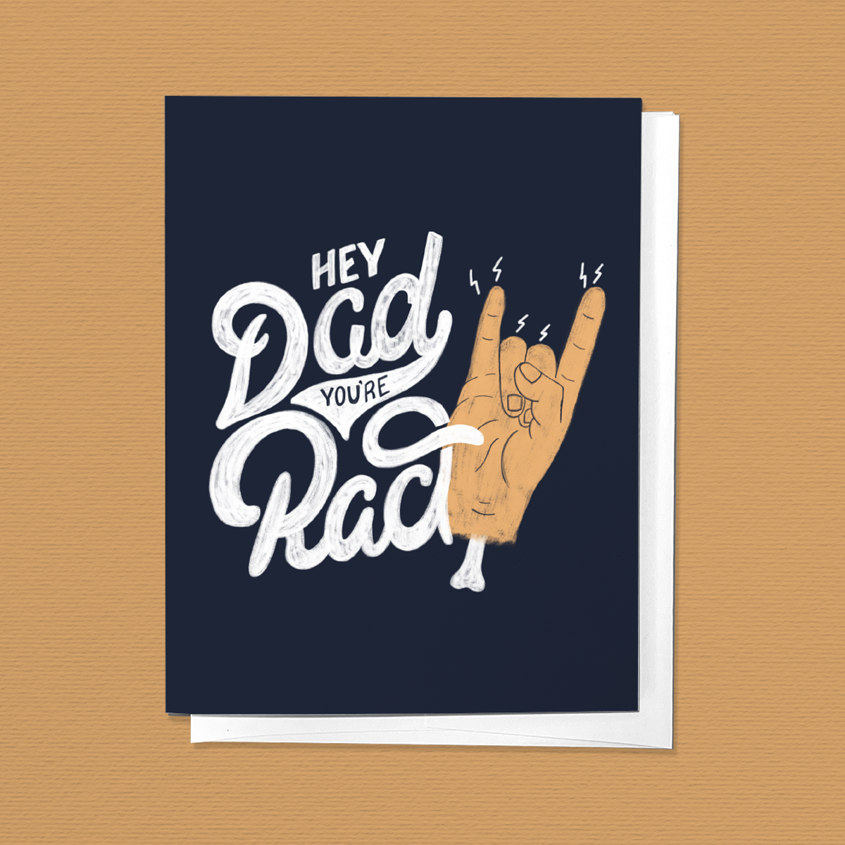 Hey Dad, You're Rad Father's Day Cool HolidayGreeting Card