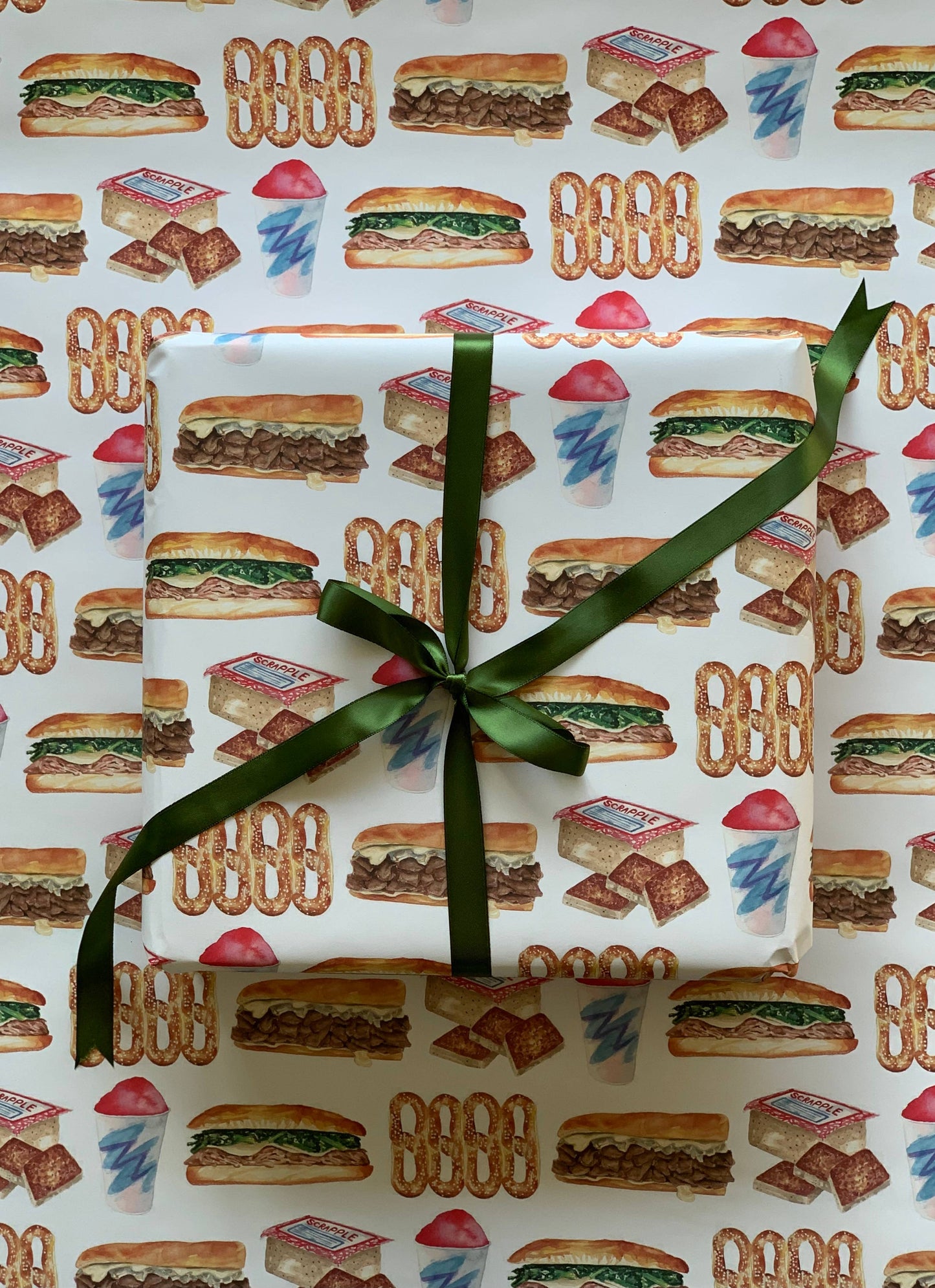 Philly Food Wrapping Paper