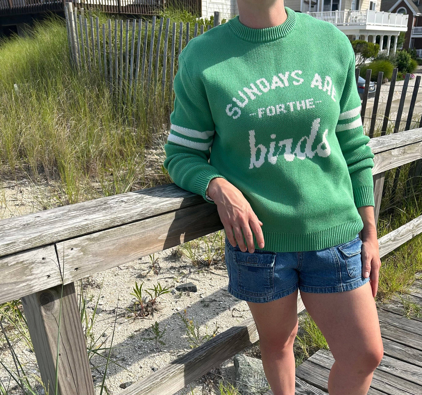 Philadelphia Eagles "Sundays Are For The Birds"  Knit Sweater