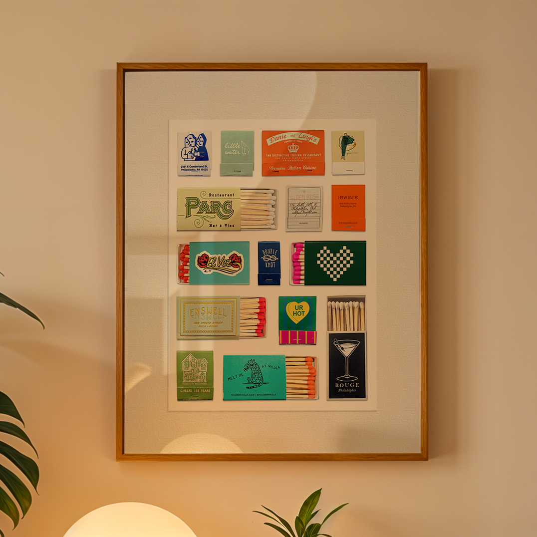 Philadelphia Matchbox Collage II