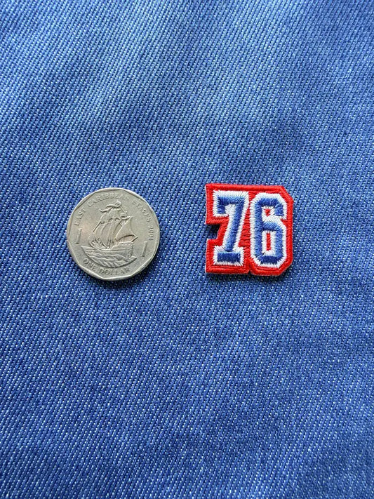 76ers Philadelphia Basketball Patch - Sm