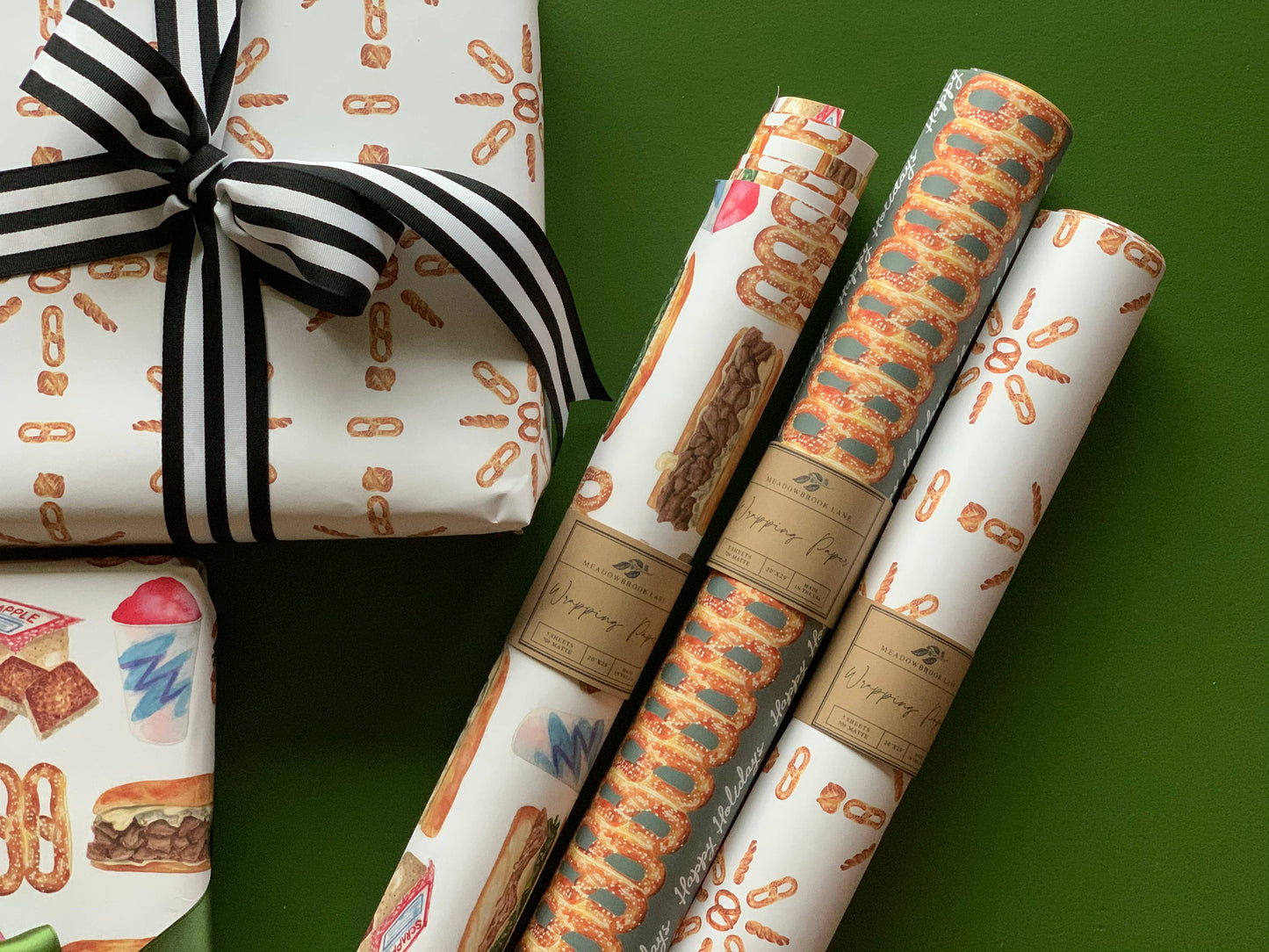 Philly Food Wrapping Paper