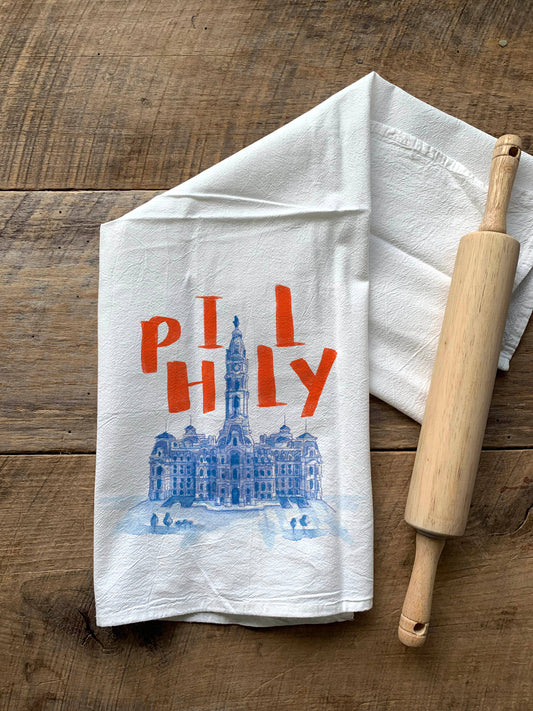 Philly's City Hall Flour Sack Towel