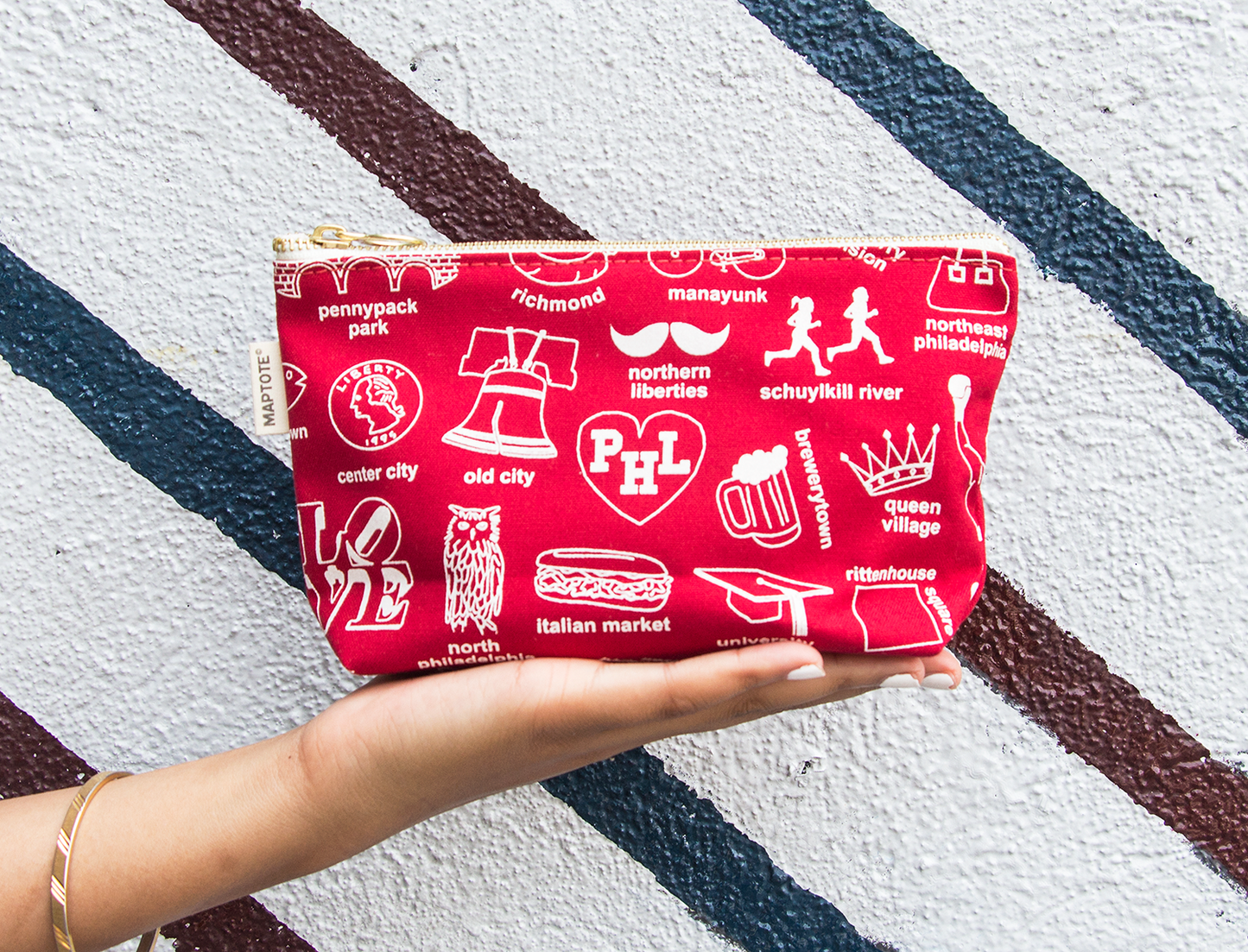 Philadelphia Zipped Pouch