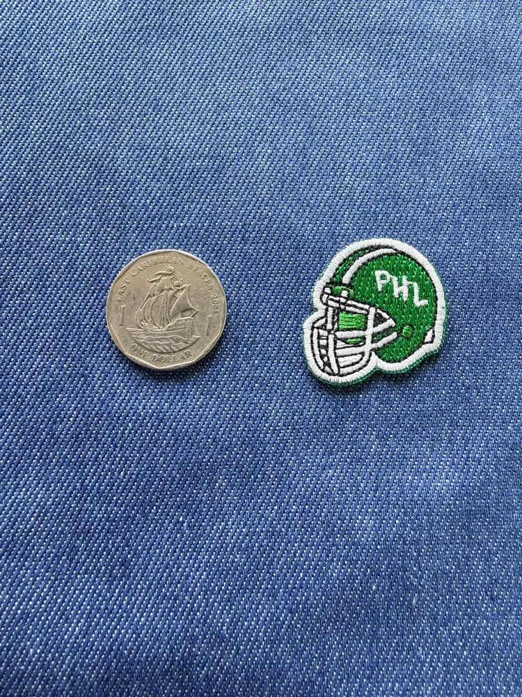 PHL Philadelphia Football Helmet Patch - Sm