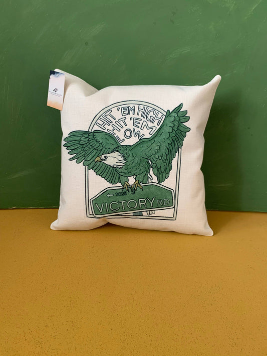Hit em High Eagles Pillow Case